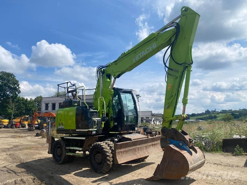 Hitachi ZX 145 W-6 Pyöräkaivukoneet
