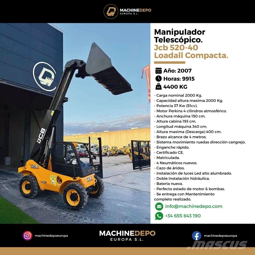 JCB 520-40 Kurottajat