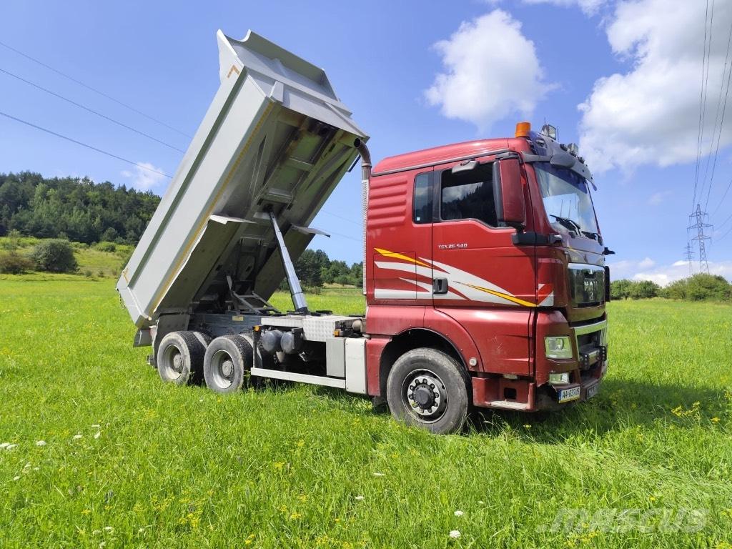 MAN TGX 26.540 Sora- ja kippiautot