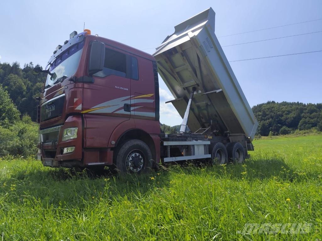 MAN TGX 26.540 Sora- ja kippiautot
