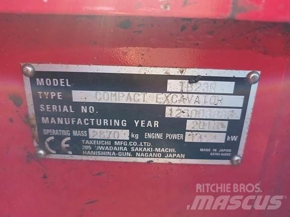 Takeuchi TB23R Muut koneet