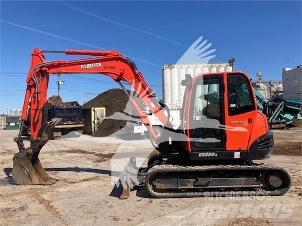 Kubota KX080-3 Telakaivukoneet