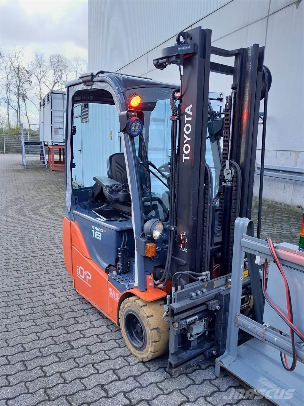 Toyota 8FBEKT18 Sähkötrukit