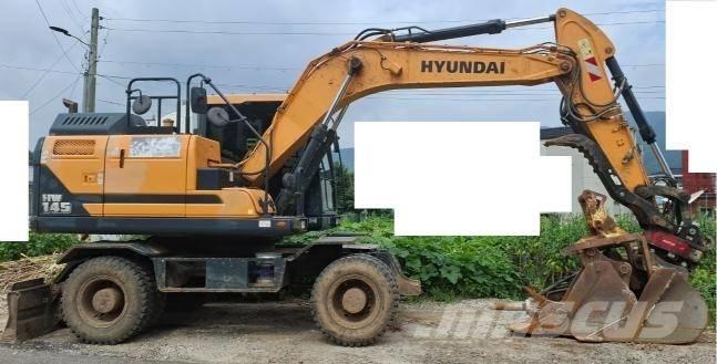 Hyundai HW 145 Pyöräkaivukoneet