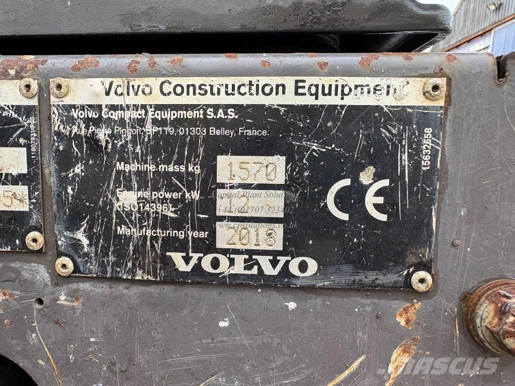 Volvo EC 15 D Minikaivukoneet < 7t