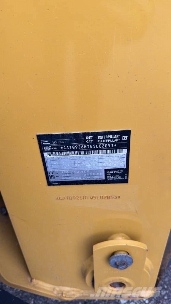 CAT 926M Pyöräkuormaajat