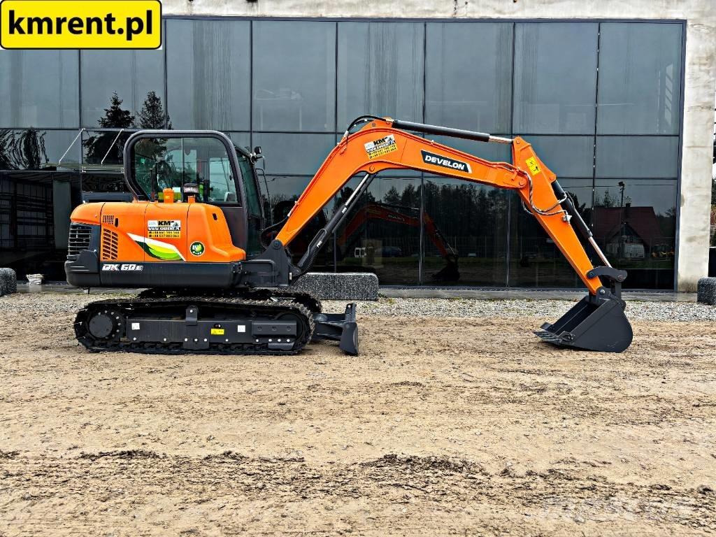 Develon DX 60 E-10 N Minikaivukoneet < 7t