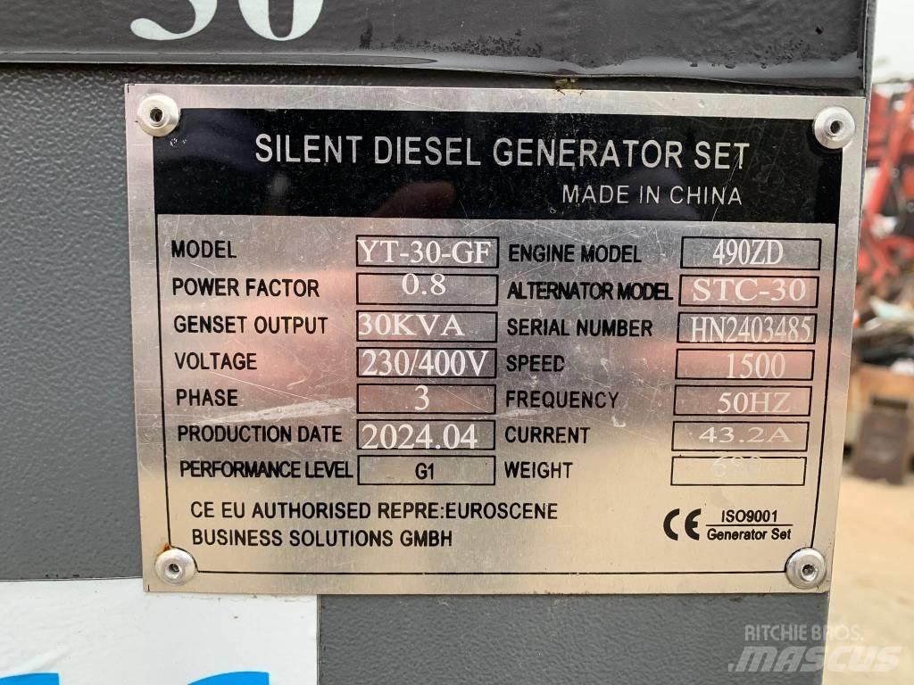  YT 30GF Dieselgeneraattorit