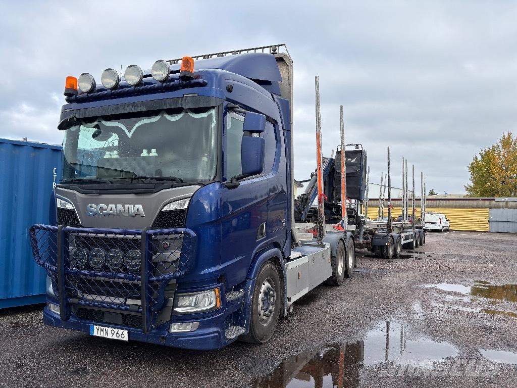 Scania R650B6X4NB Puuautot