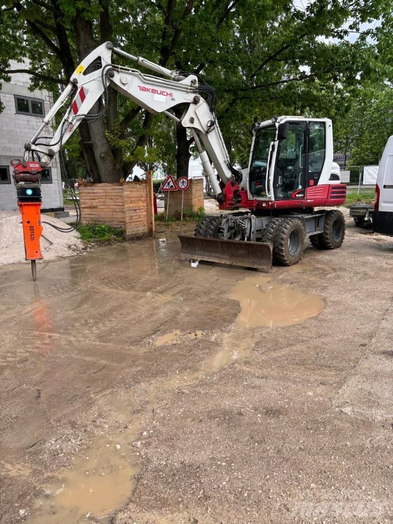 Takeuchi TB295W Pyöräkaivukoneet