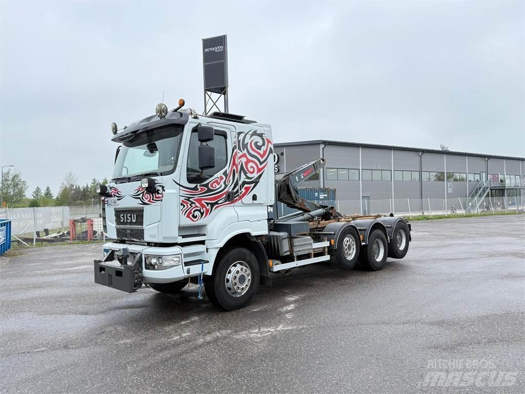 Sisu R500 E13M 8x4 Koukkulava kuorma-autot