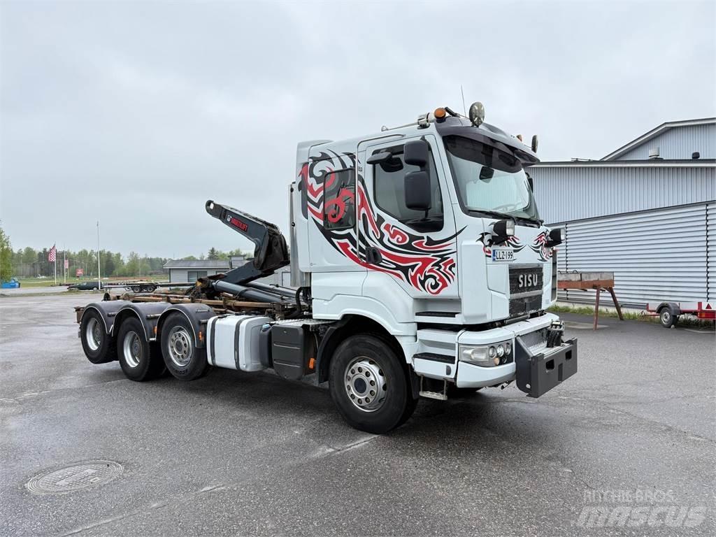Sisu R500 E13M 8x4 Koukkulava kuorma-autot