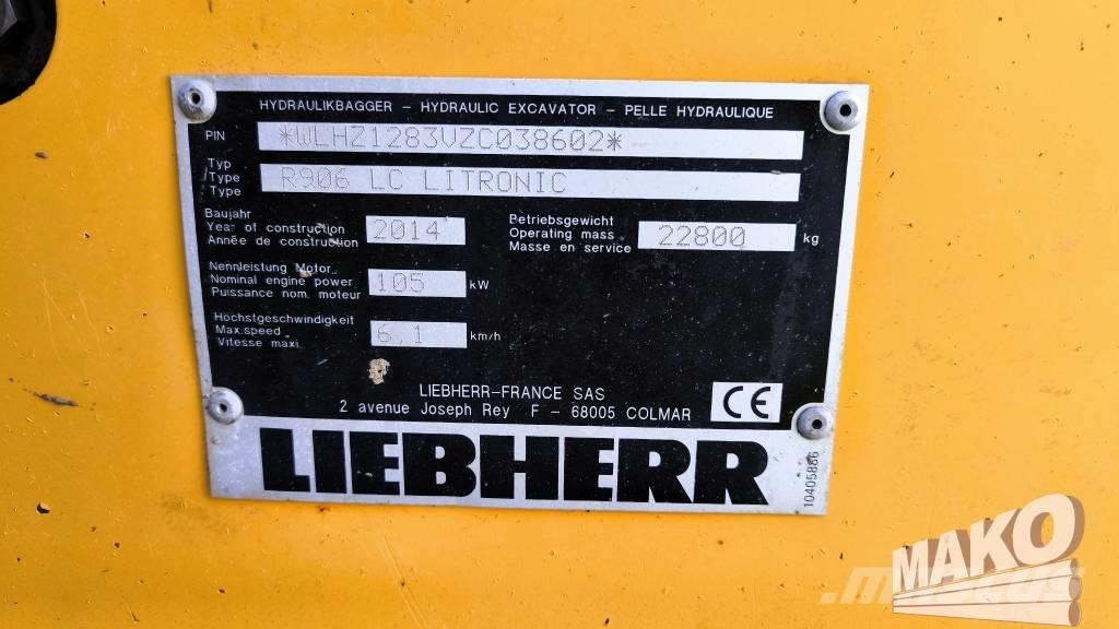 Liebherr R 906 LC Telakaivukoneet