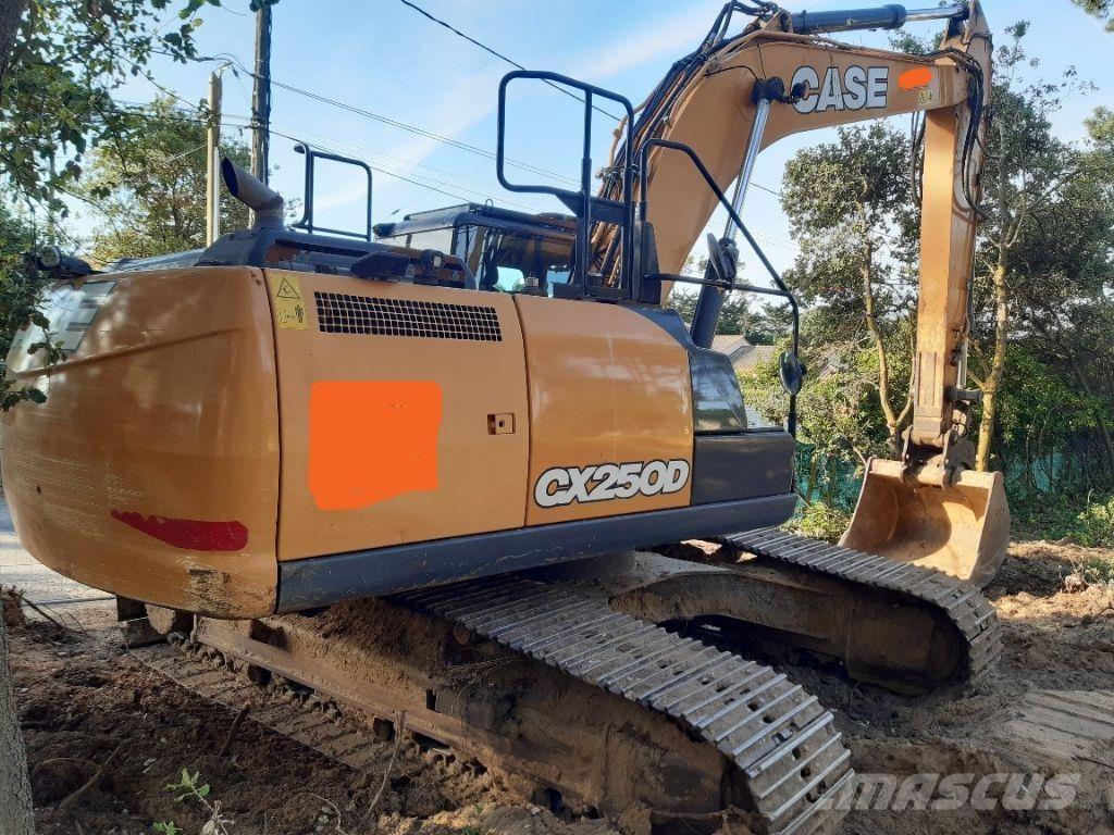 CASE CX 250 D Telakaivukoneet