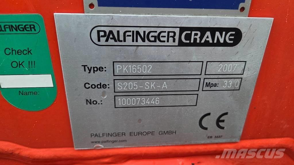Palfinger PK 16502 Kappaletavaranosturit