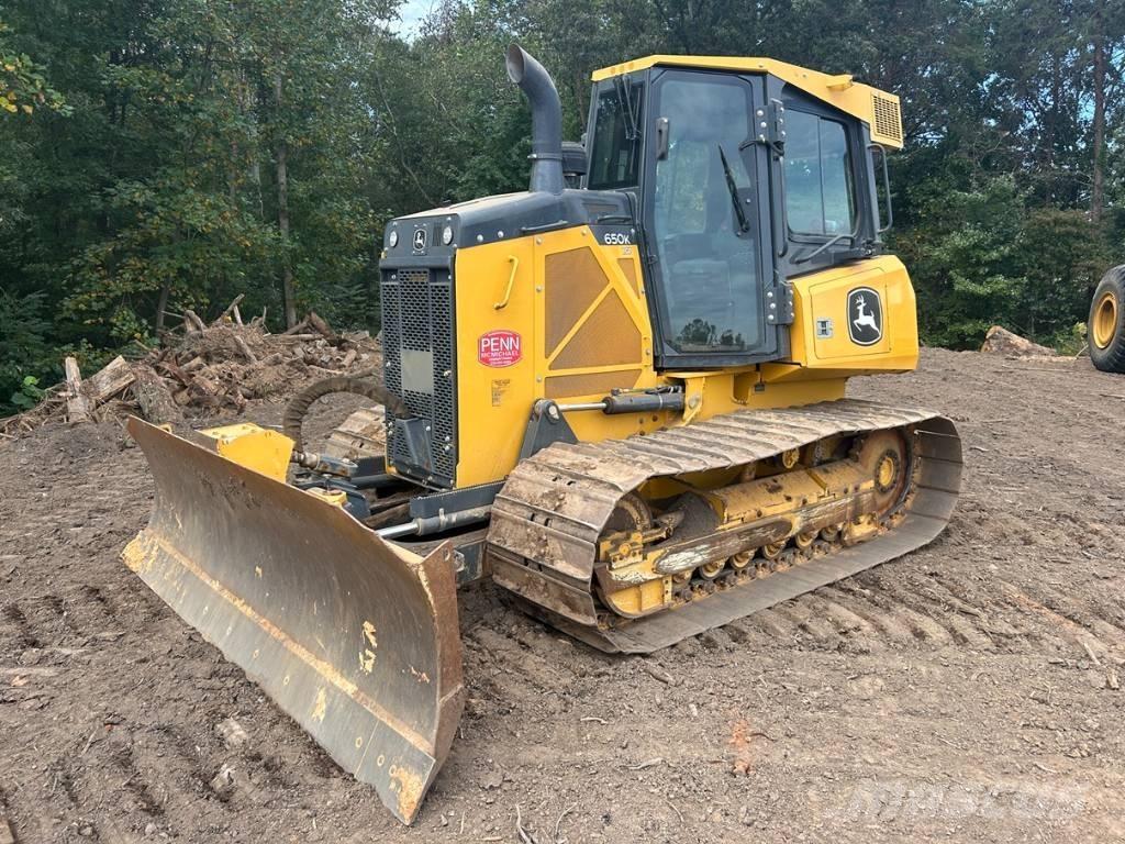DEERE 650K LGP Telaketjupuskutraktorit