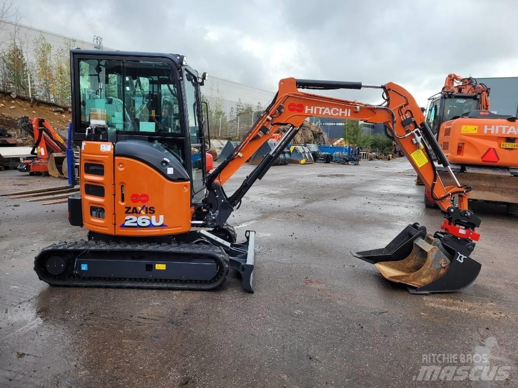 Hitachi ZX 26 U-6 Minikaivukoneet < 7t