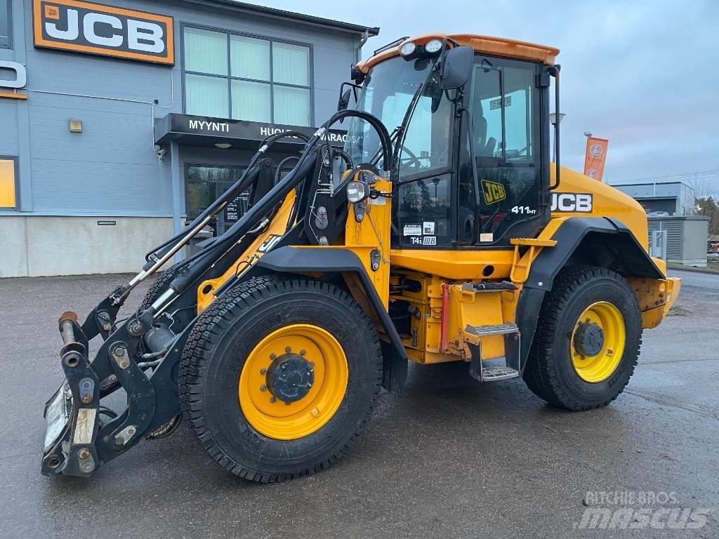 JCB 411 HT T4i Pyöräkuormaajat