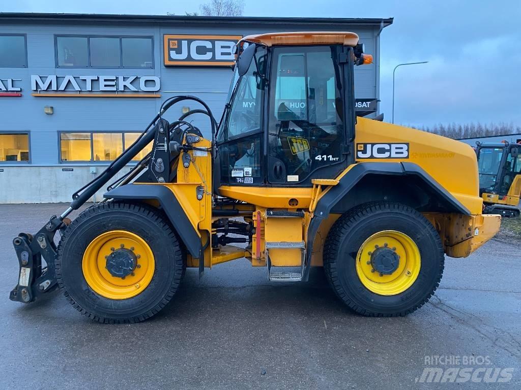 JCB 411 HT T4i Pyöräkuormaajat