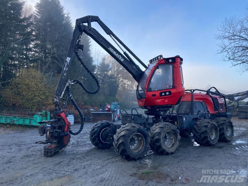 Komatsu 901XC Harvesterit