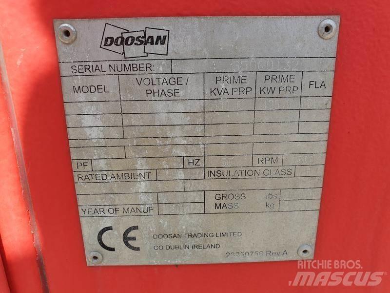 Doosan G 500 Dieselgeneraattorit