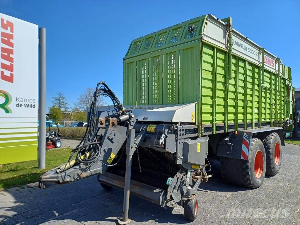 CLAAS Quantum 5800 S Keräävät noukinvaunut ja silppurivaunut