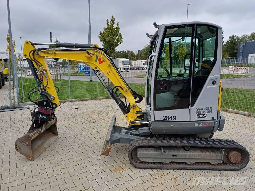 Wacker Neuson EZ26 Telakaivukoneet