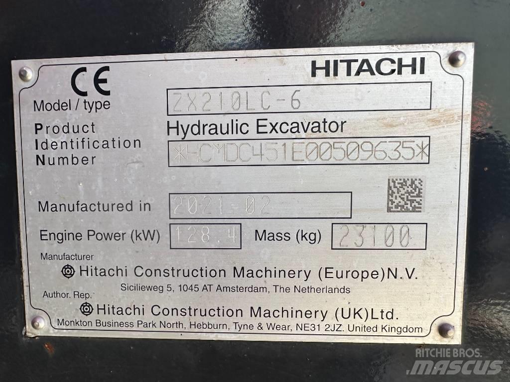 Hitachi ZX 210 LC-6 Telakaivukoneet