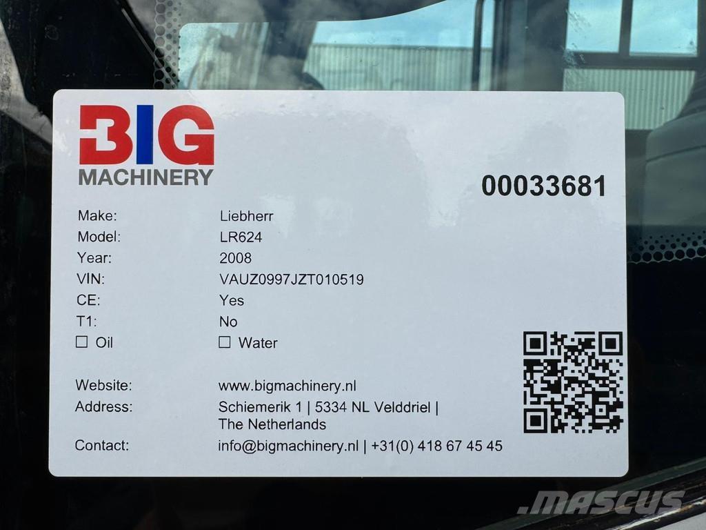 Liebherr LR624 Telakuormaajat