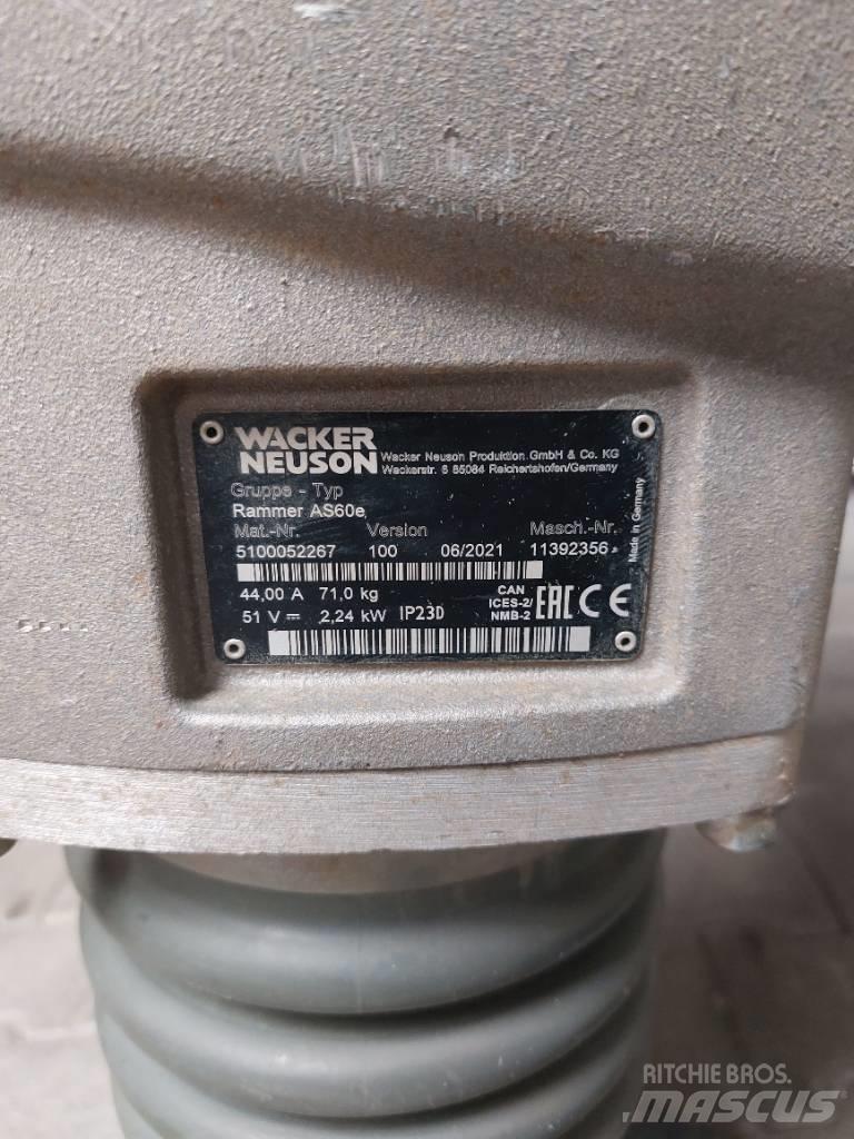 Wacker Neuson AS60e Täryvasarat