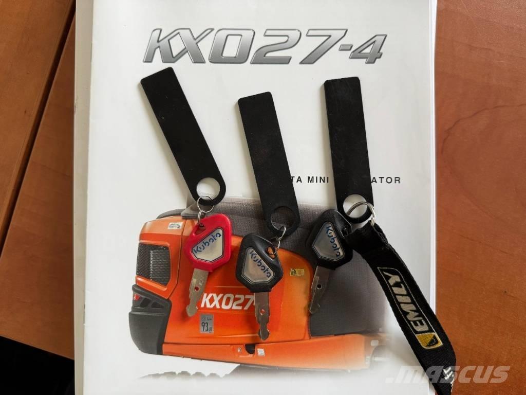 Kubota KX 027-4 Minikaivukoneet < 7t