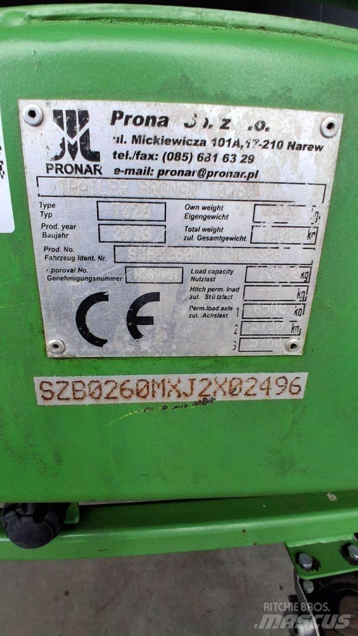 Pronar TO 26 M Paalivaunut