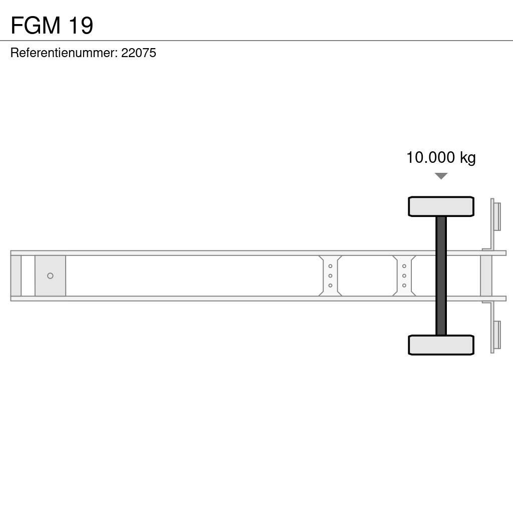 FGM 19 Autonkuljetuspuoliperävaunut