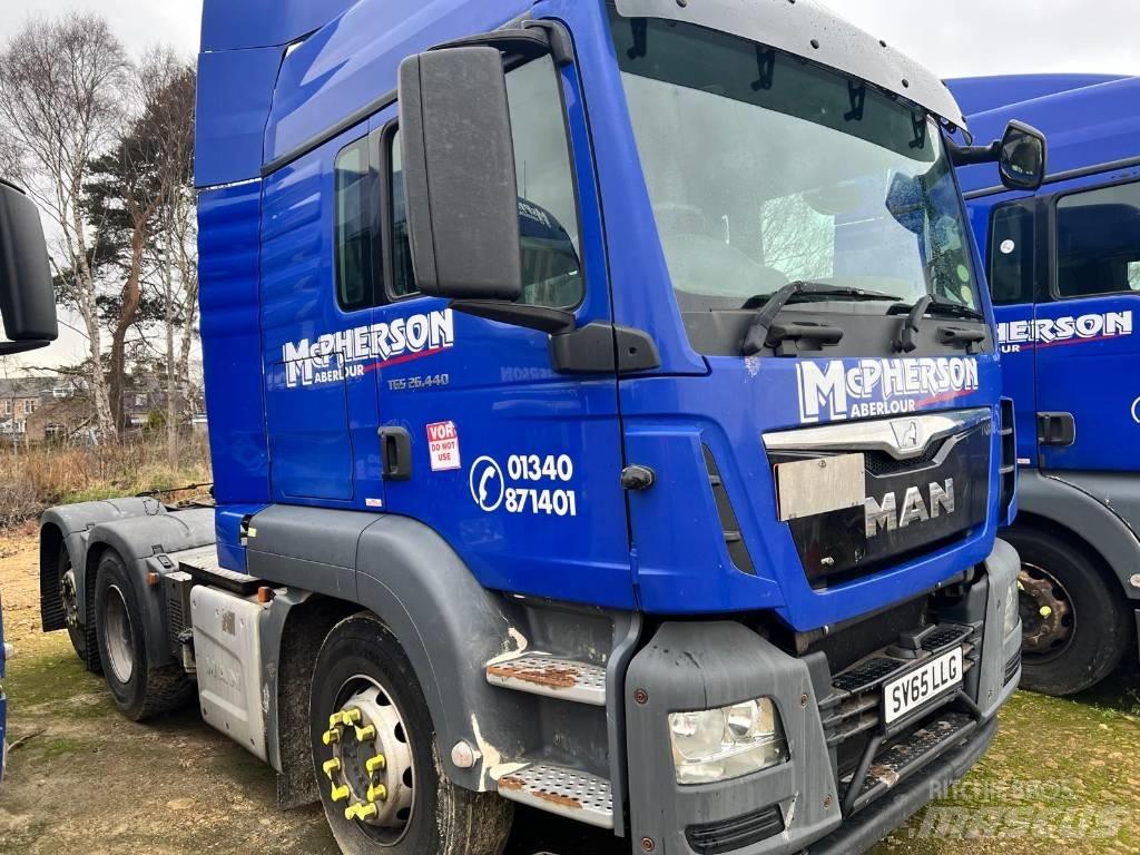 MAN TGS 26.440 Vetopöytäautot
