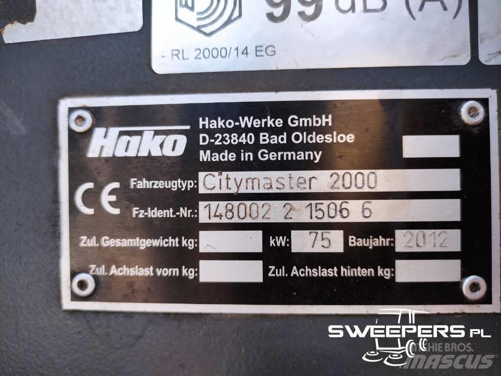 Hako Citymaster 2000 Lakaisukoneet