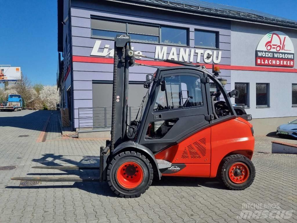 Linde H45t-02 Nestekaasutrukit