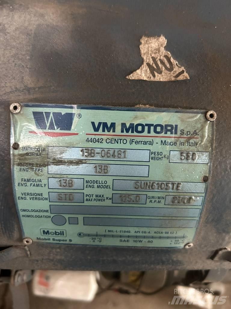 VM SUN6105TE Muut