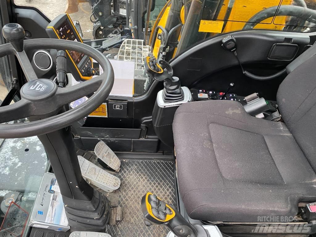 JCB JS145W TAB T4F Pyöräkaivukoneet