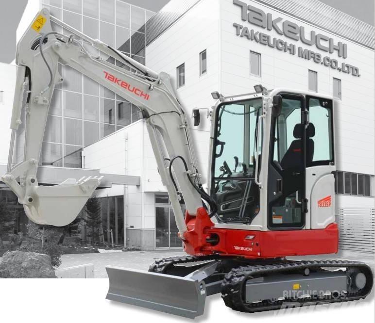 Takeuchi TB335R Minikaivukoneet < 7t