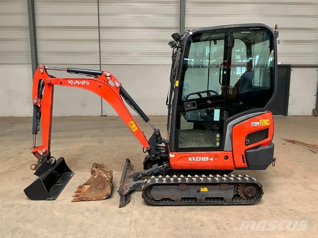 Kubota KX 018-4 Minikaivukoneet < 7t