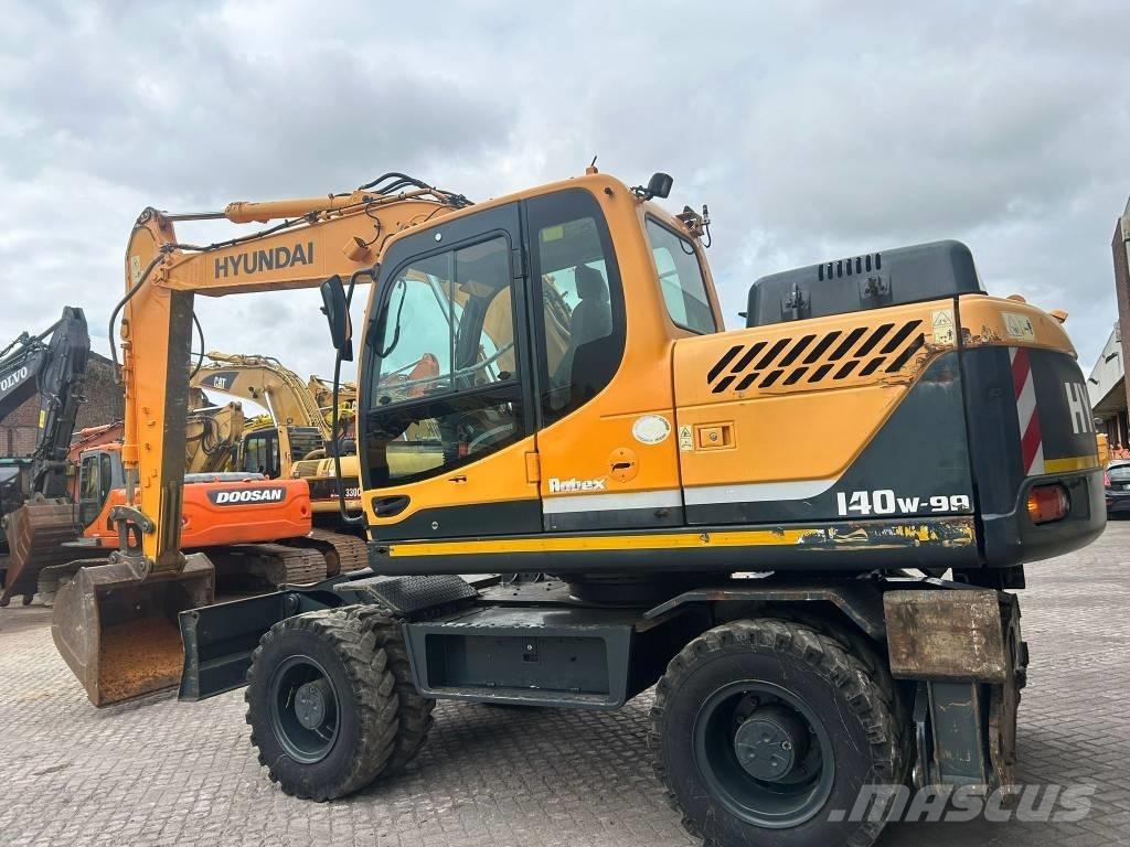 Hyundai 140W-9A Pyöräkaivukoneet