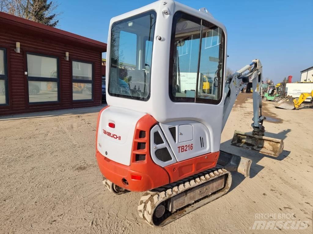 Takeuchi TB 216 Minikaivukoneet < 7t