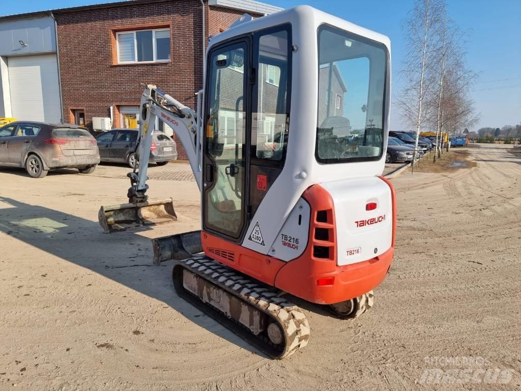 Takeuchi TB 216 Minikaivukoneet < 7t