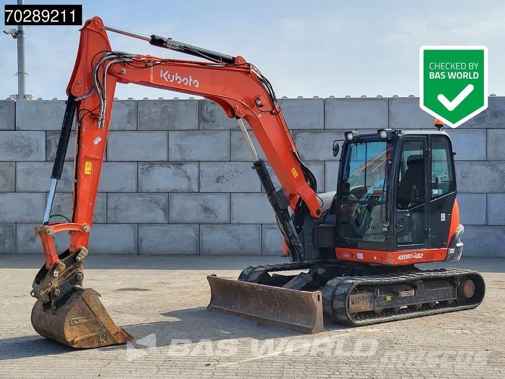 Kubota KX080-4 Minikaivukoneet < 7t