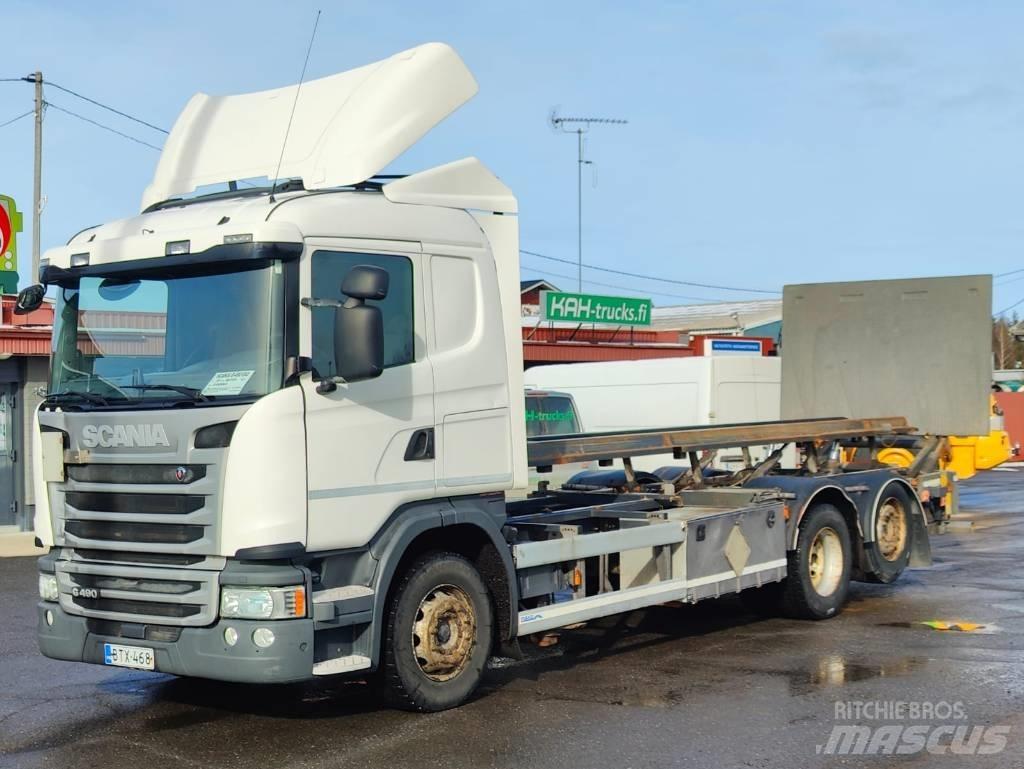 Scania G 490 Kontti-/tasonostoautot