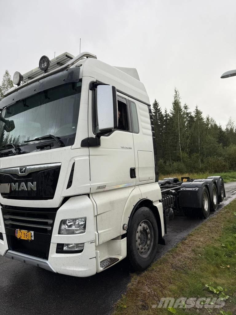 MAN TGX 32.580 Lava / vinssi kuorma-autot