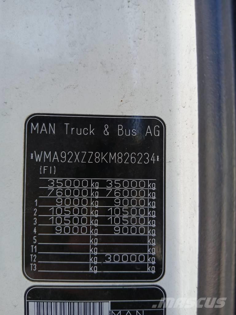 MAN TGX 35.580 Autonkuljetusautot