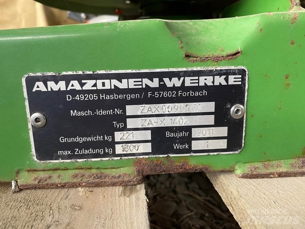 Amazone ZA-X 1402 Ruiskulannoittimet