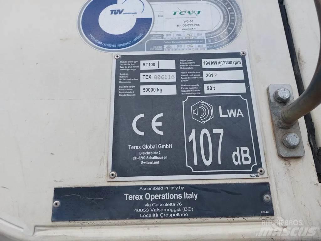 Terex RT100 RT-nosturit
