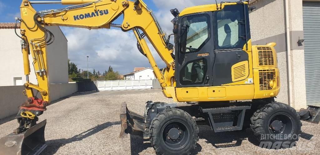 Komatsu PW98 MR10 Pyöräkaivukoneet
